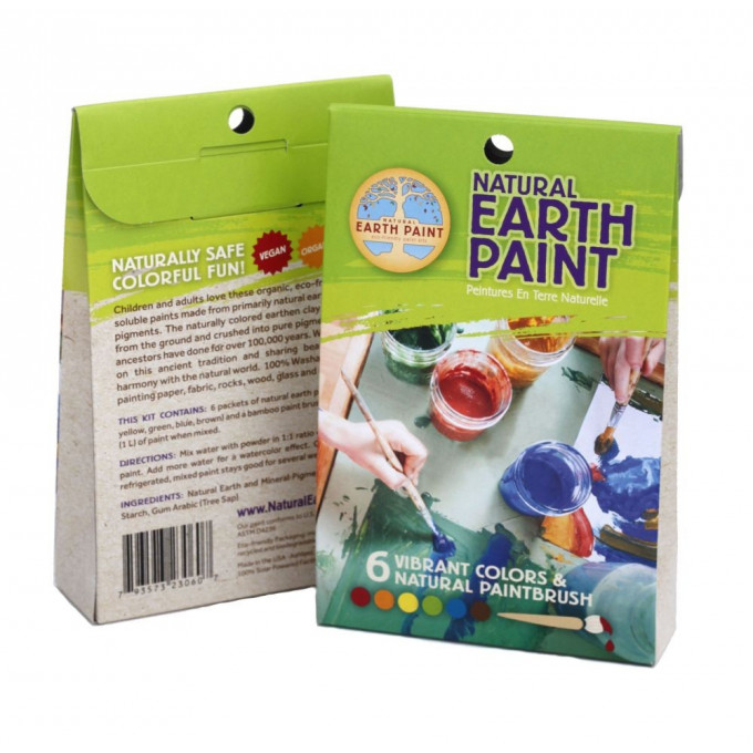 Childrens Earth Paint Kit, Petite