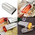 Stainless Steel Popsicle and Ice Cream Moulds (x6) with Rack
