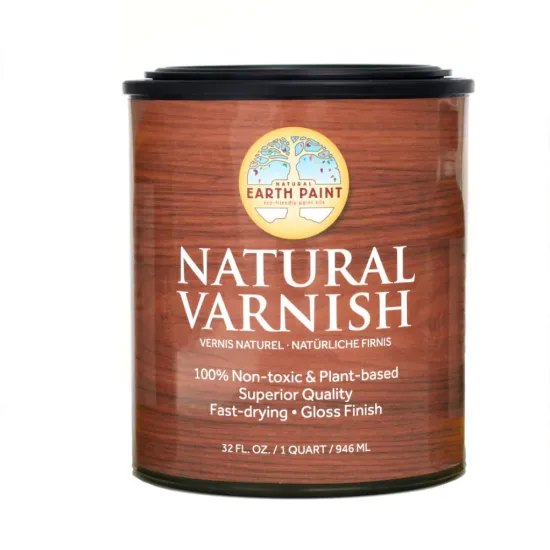 Varnish, Natural and 100% plant-based