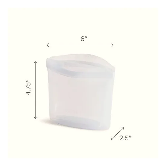 Reusable Silicone Food Storage Bowl