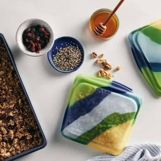 Reusable Silicone Food Storage Bag, Sandwich Size