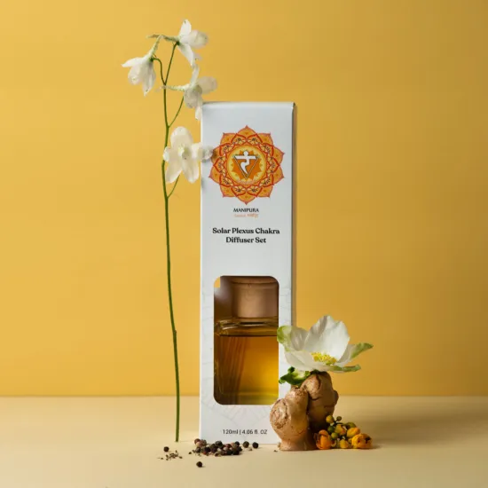 Solar Plexus Chakra Reed Diffuser Set