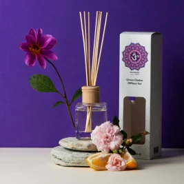 Crown Chakra Reed Diffuser Set