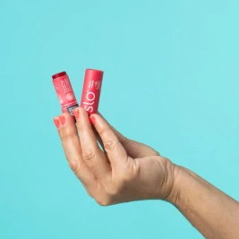 Natural Lip Balm, Cherry Blush, Tinted