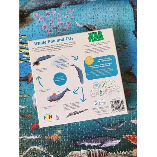 Puzzle (Jigsaw) Whale Poo and Co2, 1000 pieces