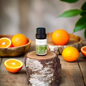 Organic Essential Sweet Orange Oil, 10ml