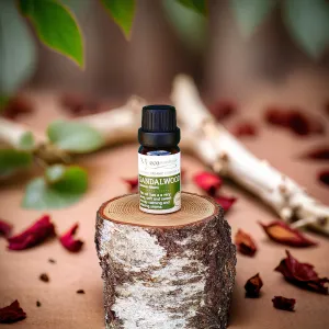 Organic Essential Sandalwood Oil, 10ml