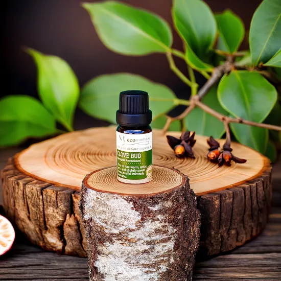Organic Essential Clove Bud Oil, 10ml