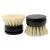 Black Dish Brush, Replacement Heads (Pack of 2), 40mm