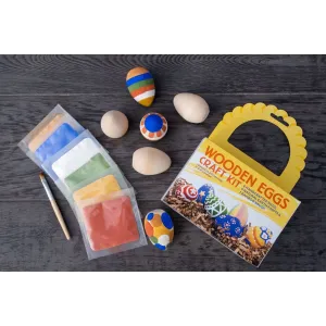 Wooden Eggs Craft Kit