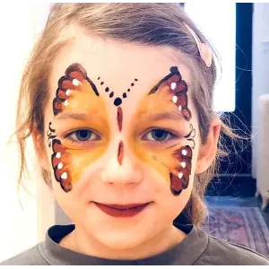 Individual Jars of Natural Face Paint