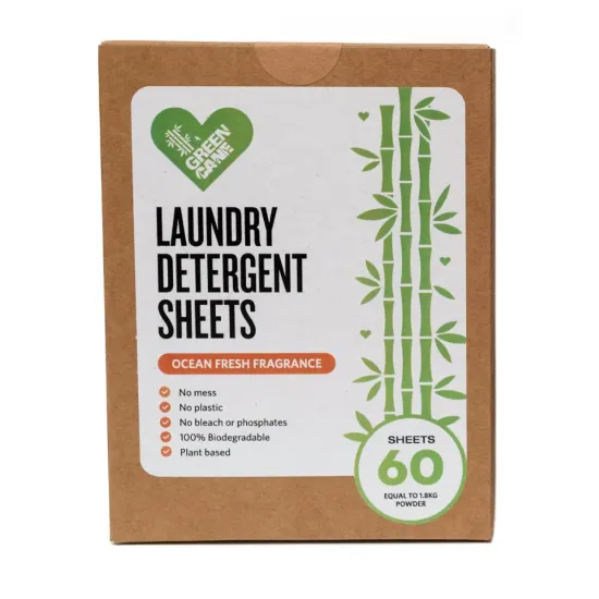 Laundry Detergent Sheets, Pack of 60