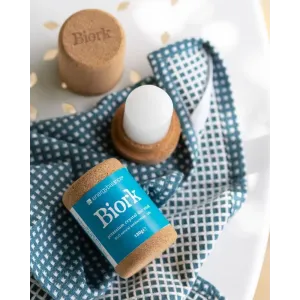 Biork™ Potassium Alum Crystal Deodorant Stick, Plastic Free