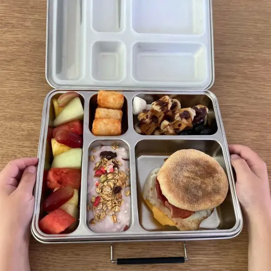 Bento Lunchbox Jumbo, Leakproof Stainless Steel