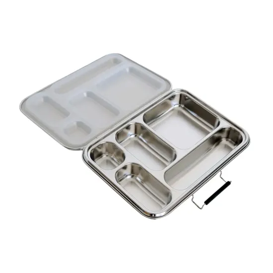 Bento Lunchbox, Leakproof Stainless Steel