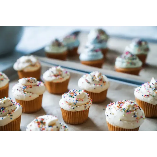 Eco-Friendly Mini Compostable Baking Cups for Guilt-Free Baking