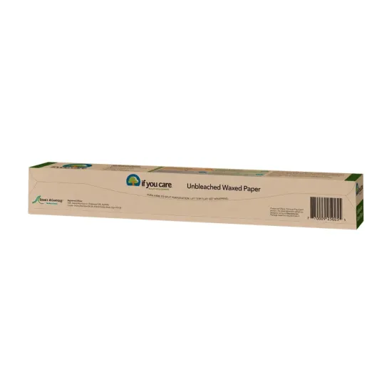 Unbleached Waxed Paper Roll - 23m for Eco-Friendly Use