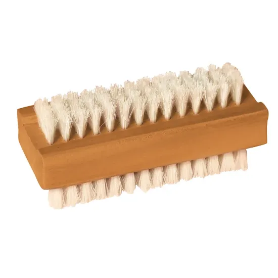 Natural Wooden Nailbrush for Gentle Cleaning and Care