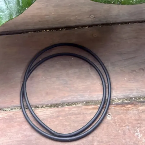 Black Rubber Seal for Bokashi Lid - Durable & Reliable Fit