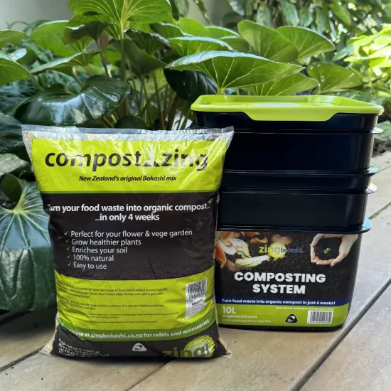 Bokashi Starter Kit - 10L Composting Made Easy!