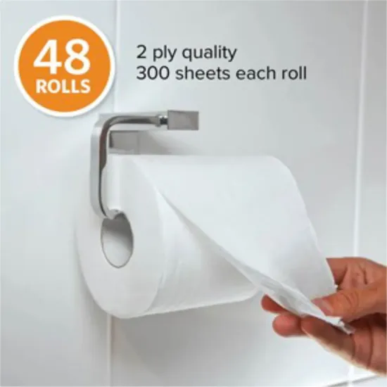 Naked Toilet Paper Box - Eco-Friendly & Unwrapped Cleanliness