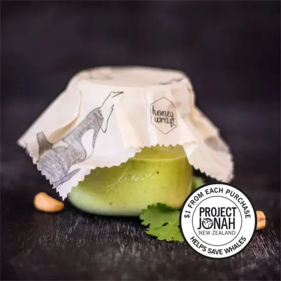 Beeswax Wraps Honeywraps Small Twin Pack - Eco-Friendly Storage