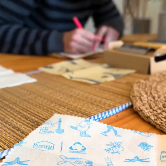 Create Your Own Beeswax Wraps Starter Kit - Honeywrap