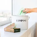 Home Compostable Resealable Zip Lock Snack Bags - Eco-Friendly