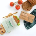 Home Compostable, Resealable Zip Lock Sandwich Bags