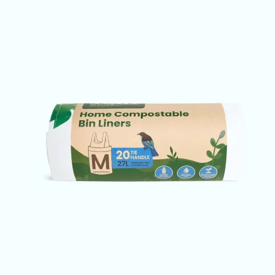 Compostable Bin Liners 27L - Eco-Friendly Waste Solution