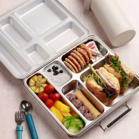 Jumbo Leakproof Stainless Steel Bento Lunchbox - Perfect for Meals