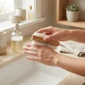 Natural Wooden Nailbrush for Gentle Cleaning and Care