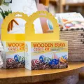 Wooden Eggs Craft Kit - Fun DIY Project for All Ages