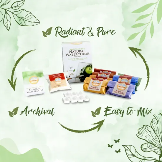 Natural Watercolour Kit for Creative Artistry