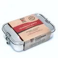 Large Twin Layer Stainless Steel Lunchbox & Snackbox