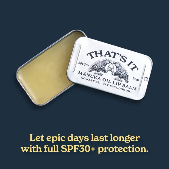 SPF30 Lip Balm with Manuka Oil, 10ml