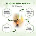 Organic & Biodegradable Hair Ties - Eco-Friendly Style