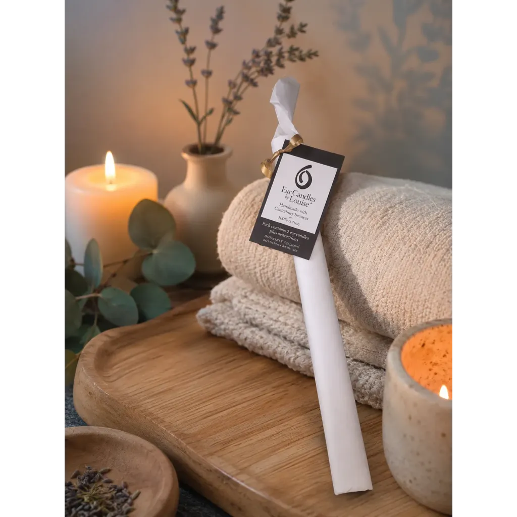 Ear Candles - Pack of 2 for Relaxation and Wellness