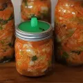 Glass Fermentation Jar Kit with Silicone Airlock Lid