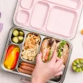 Bento Lunchbox, Leakproof Stainless Steel