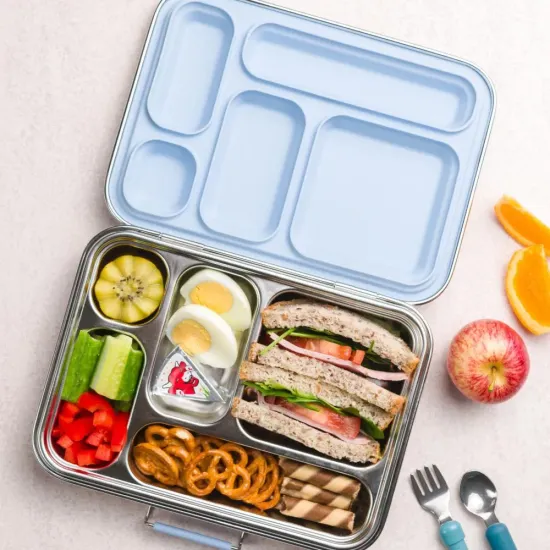 Bento Lunchbox, Leakproof Stainless Steel