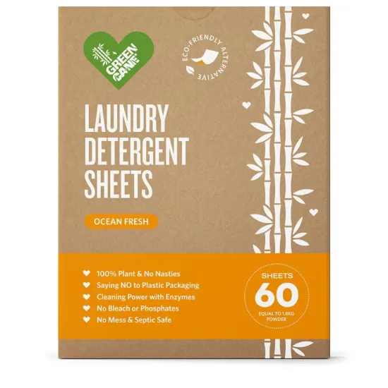 Laundry Detergent Sheets, 60 per pack