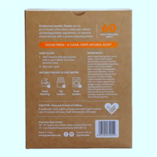 Laundry Detergent Sheets, 60 per pack