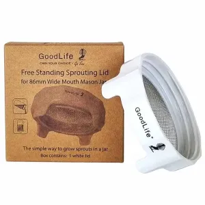 Mesh Sprouting Lid, Wide-Mouth Jar Sprout Lid, 86mm