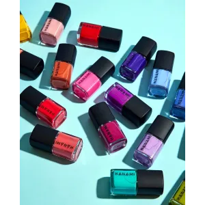 Vegan Nail Polish - 15ml Hanami Plant Polish Nail, Colour, Non-Toxic