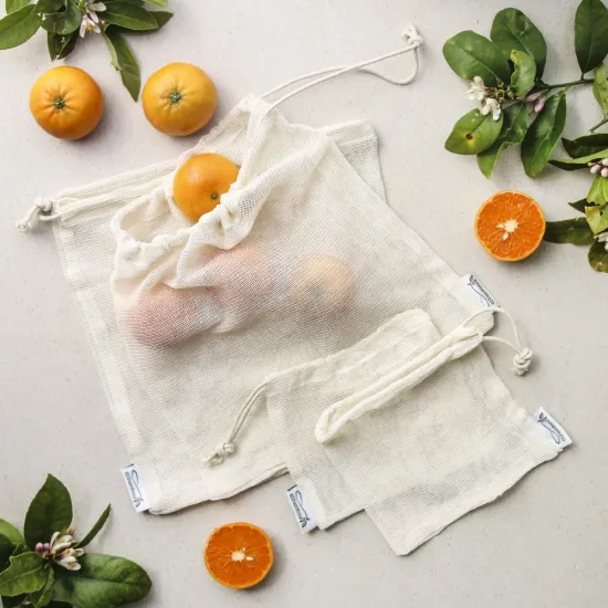Fresh Produce Mesh Bags, Multi Pack (4 bags)