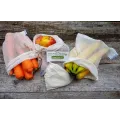 Fresh Produce Mesh Bags, Large Pack (4 bags)
