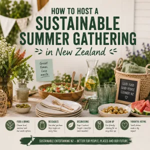 How to Host a Sustainable Summer Gathering in New Zealand