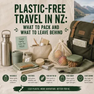 Plastic-Free Travel in NZ: What to Pack and What to Leave Behind