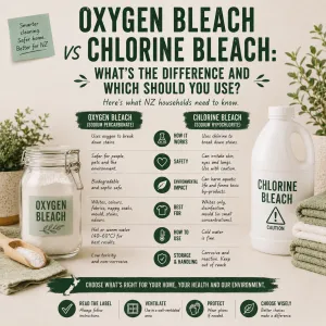 Oxygen Bleach vs Chlorine Bleach: What's the Difference and Which Should You Use?